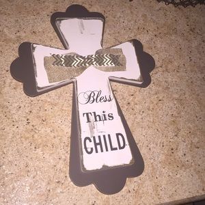 Wooden shabby Chic Cross